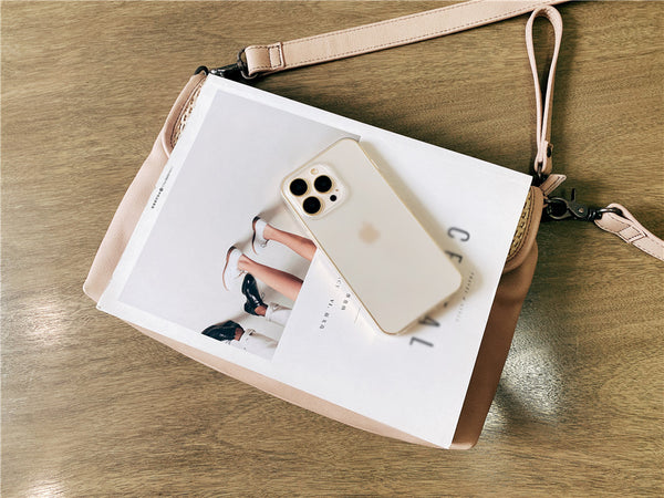 Women's Woven Bag Leather Crossbody Satchel Purse Leather Shoulder Bag Size