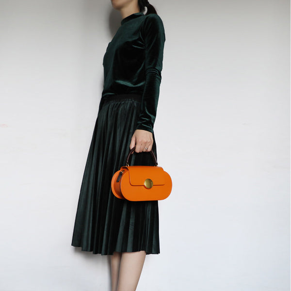 Womens Cute Small Bags Genuine Leather Crossbody Bags For Women Cowhide