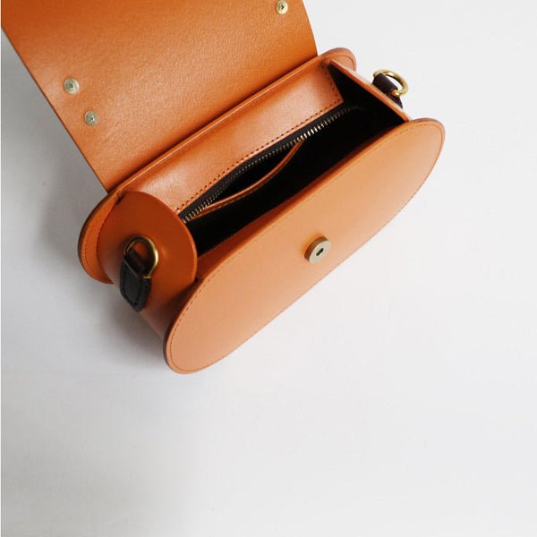 Womens Cute Small Bags Genuine Leather Crossbody Bags For Women Inside