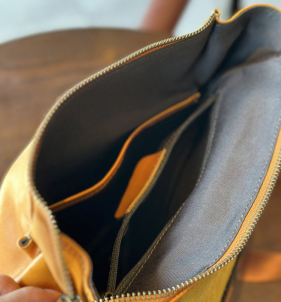 Womens Genuine Leather Backpack Purse Small Leather Knapsack Capacity