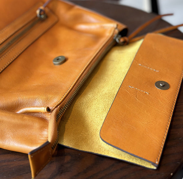 Womens Genuine Leather Backpack Purse Small Leather Knapsack Gift