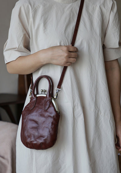 Vintage-Women's-Full-Grain-Leather-Mini-Backpack-Bag-mini-leather-rucksack-Affordable
