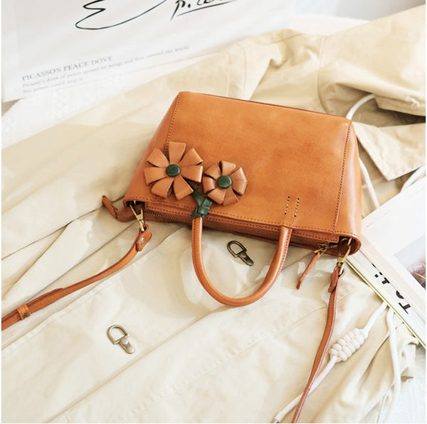 Womens Small Leather Crossbody Purse Top Handle Handbag Best