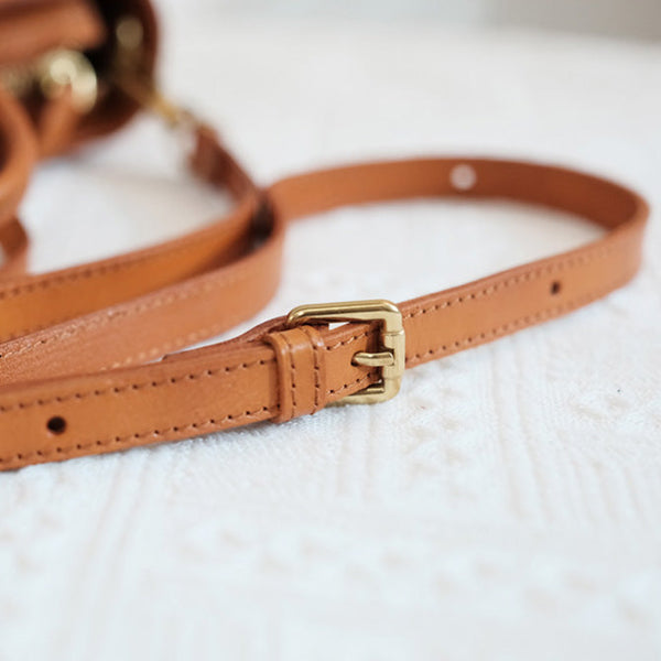 Womens Small Leather Crossbody Purse Top Handle Handbag Durable