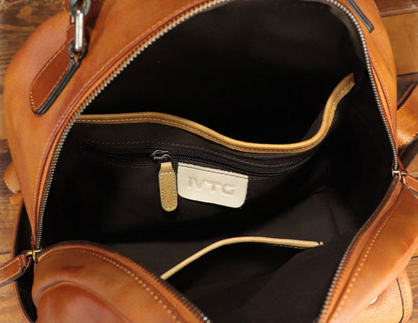 Womens Small Leather Rucksack Leather Backpack Purse For Women Capacity