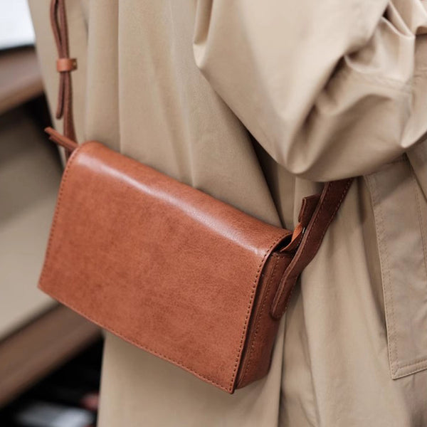 Womens Small Leather Shoulder Bag Crossbody Satchel Purses Accessories