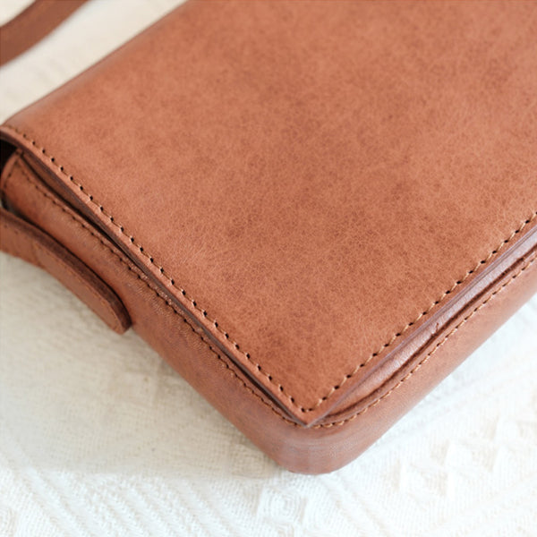 Womens Small Leather Shoulder Bag Crossbody Satchel Purses Durable