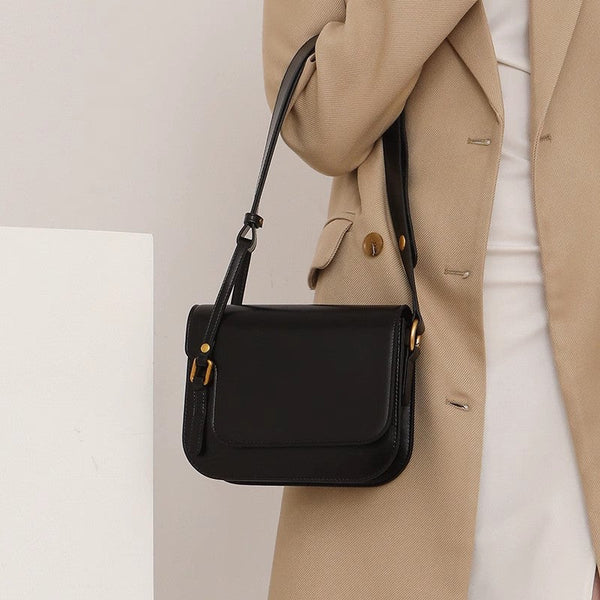 Womens Small Leather Shoulder Bag Genuine Leather Crossbody Bags Beautiful