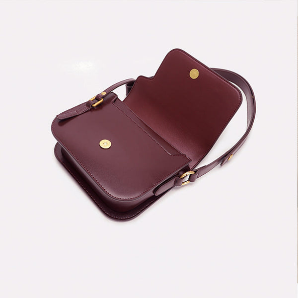 Womens Small Leather Shoulder Bag Genuine Leather Crossbody Bags Durable