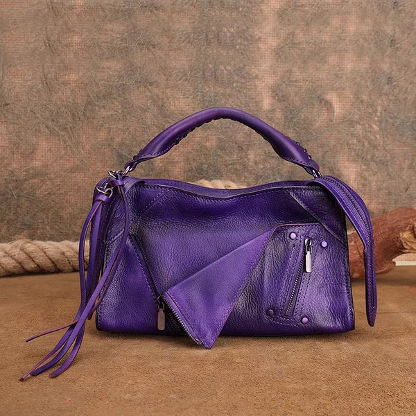 Womens Trendy Leather Handbags Small Over The Shoulder Purse Accessories
