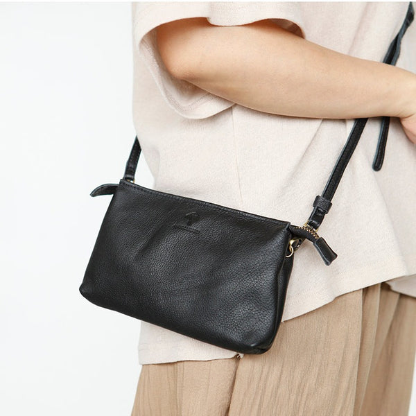 Womens Trendy Shoulder Bags Genuine Leather Crossbody Bags Genuine-Leather