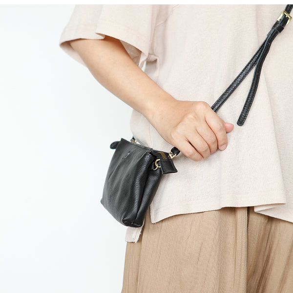 Womens Trendy Shoulder Bags Genuine Leather Crossbody Bags Gift