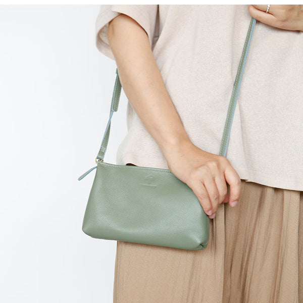 Womens Trendy Shoulder Bags Genuine Leather Crossbody Bags Unique