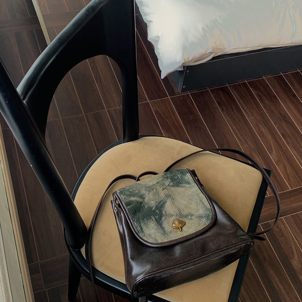 Womens Vegan Leather Backpack Purse Mini Knapsack Bag For Women