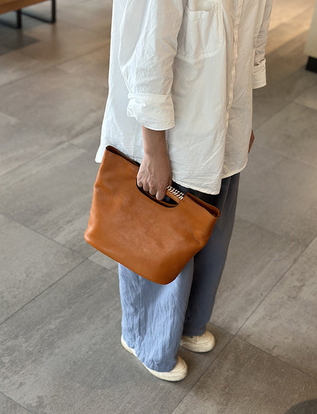 Womens Vintage Leather Satchel Purse Shoulder Bag with Top Handle Badass