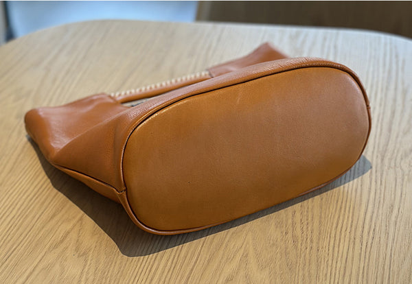 Womens Vintage Leather Satchel Purse Shoulder Bag with Top Handle Genuine-Leather