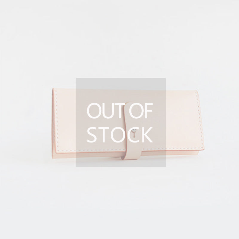 Handmade Vintage Leather Long Wallets Purse Clutch for Women