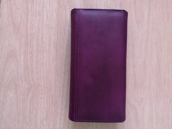 Women's Trifold Leather Long Wallet Purse Clutch Women Purse Sale