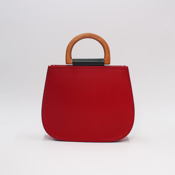 Chic Brown Leather Ladies Handbags Crossbody Bags Purse for Women