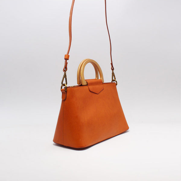Unique Womens Brown Leather Handbags Leather Crossbody Bags for Women