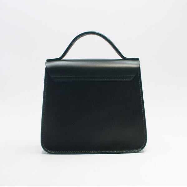 Womens Green Leather Handbags Crossbody Bags Shoulder Bag for Women