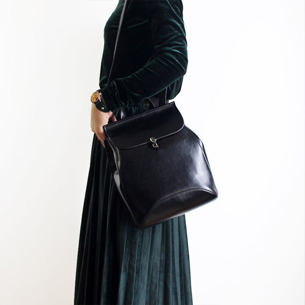 Cute Womens Leather Backpack Purse Leather Crossbody Bags for Women