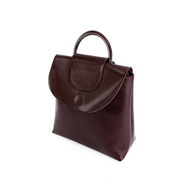 Womens Laptop Backpack Purse Leather Handbags Crossbody Bags for Women