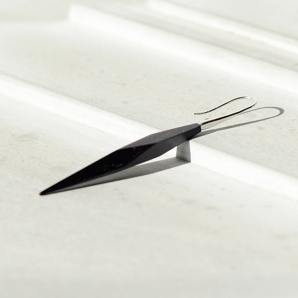 Handmade Wood Sterling Silver Drop Earrings Unique Jewelry Accessories for Women