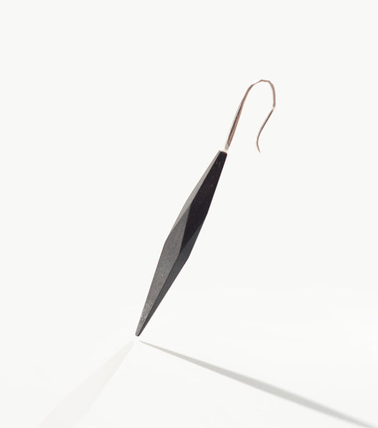Handmade Wood Sterling Silver Drop Earrings Unique Jewelry Accessories for Women