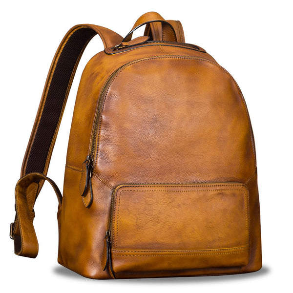 14 Inch Women's Leather Laptop Backpack Purse Book Bags for Women Best