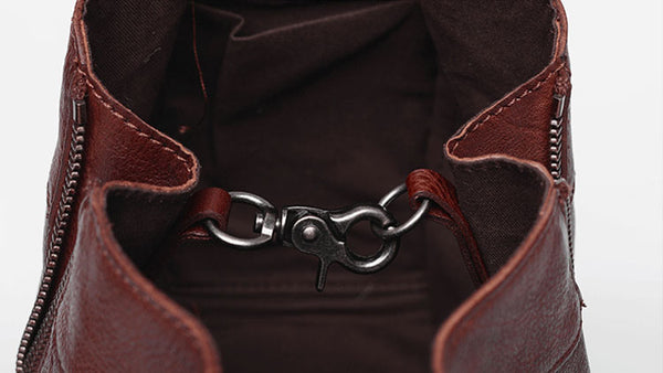 Small Women's Genuine Leather Crossbody Purse Genuine Leather Handbags For Women