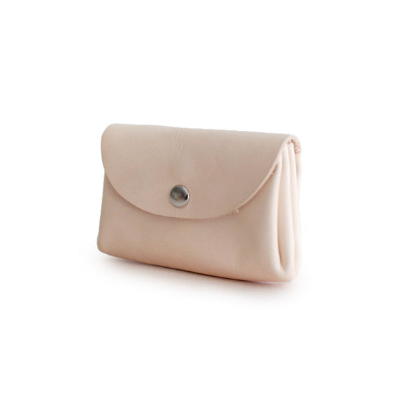 Handmade Womens Leather Coin Purse Card Wallet Purses for Women