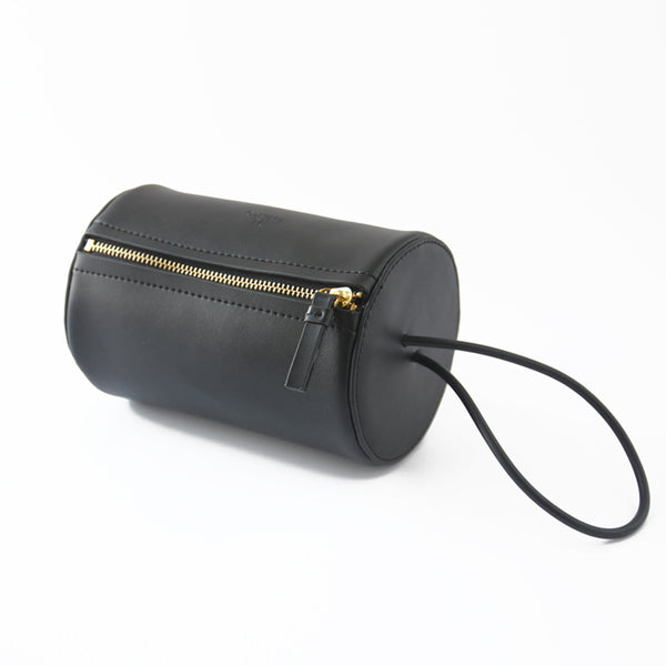 Original Handmade Leather Handbag Bag Barrel Purse Small Bag Women