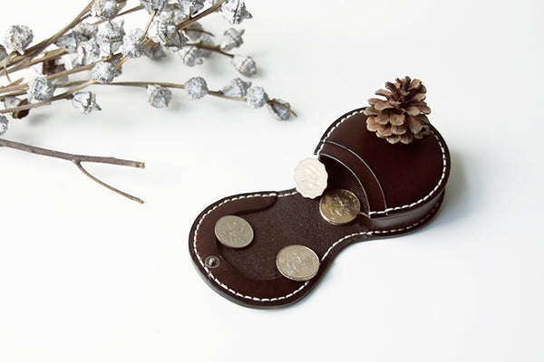 Small Ladies Saddle Coin Purse Cute Leather Wallet Purse for Women