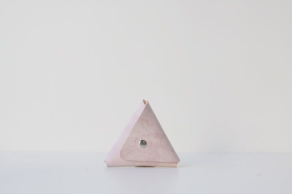 Cute Womens Triangular Coin Purse Small Leather Wallets for Women