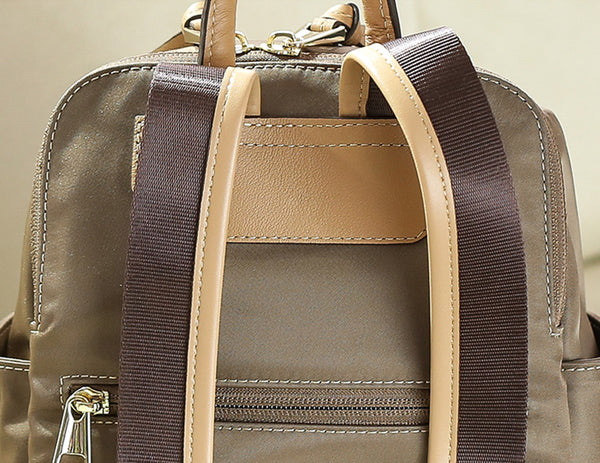 Cute Women Nylon Backpack Purse Small Rucksack Bag