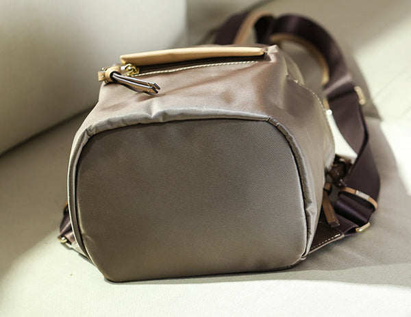 Cute Women Nylon Backpack Purse Small Rucksack Bag