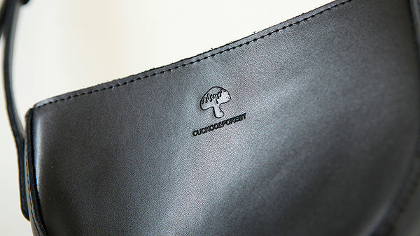 Small Half Round Leather Crossbody Purse Side Bags For Women