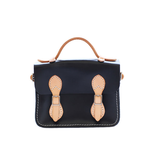 Handmade Leather Satchel Bag Purses Crossbody Bag Purse for Women