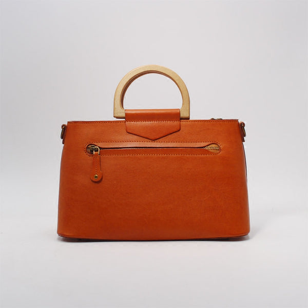Unique Womens Brown Leather Handbags Leather Crossbody Bags for Women
