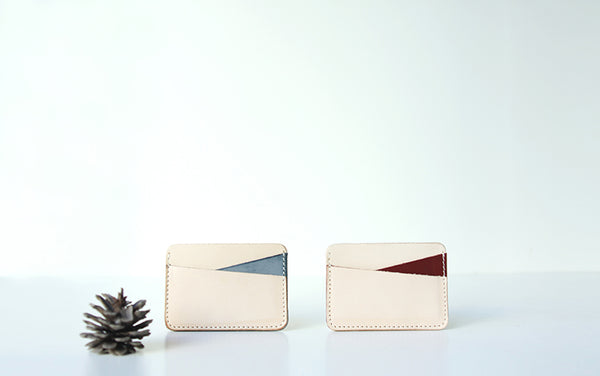 Ladies Slim Leather Card Wallet Cute Card Holder Wallets for Women