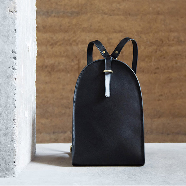 Vintage Genuine Leather Backpacks Travel Bag Laptop Bag Women