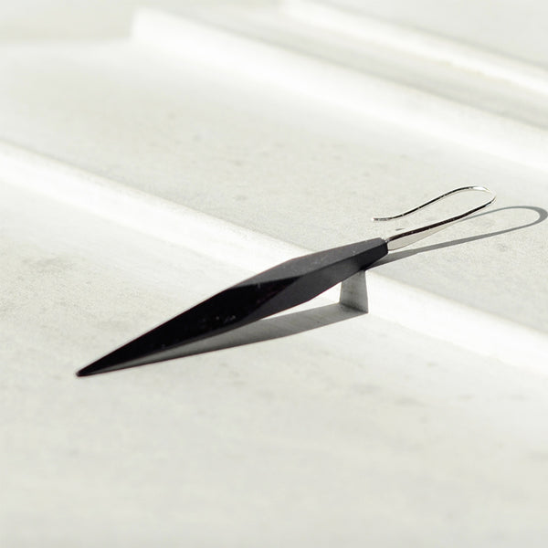 Handmade Wood Sterling Silver Drop Earrings Unique Jewelry Accessories for Women