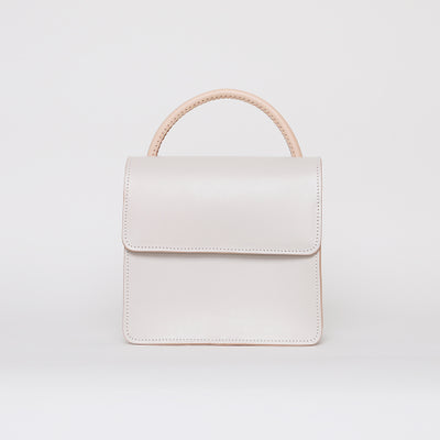 Ladies Pink Leather Handbags Small Leather Work Bag for Women