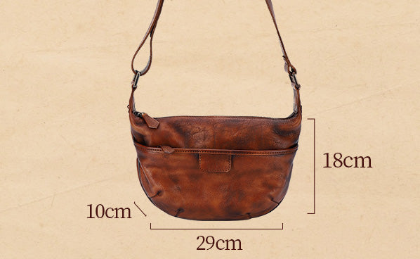 Womens Vintage Cross Body Bag Ladies Shoulder Bag