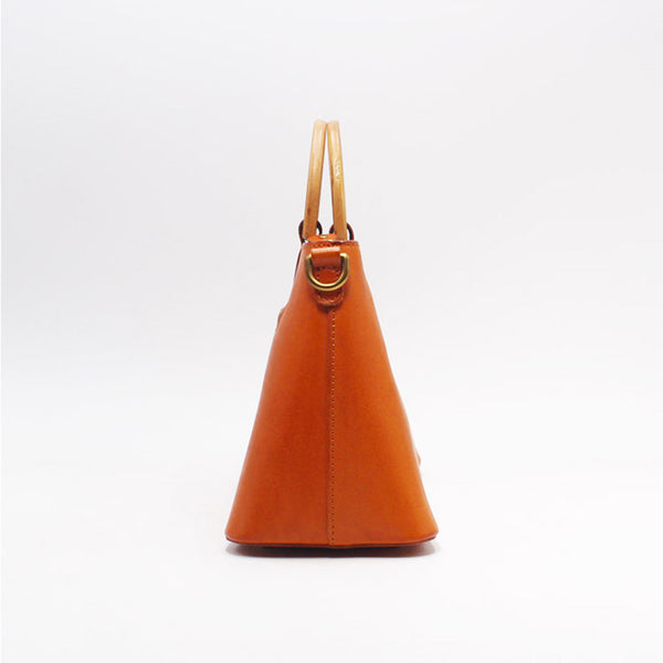 Unique Womens Red Leather Handbags Crossbody Bags Purse for Women