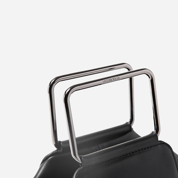 Ladies Designer Handbags Black Genuine Leather Handbags for Women