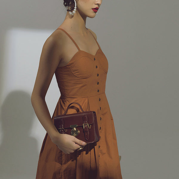 Small Leather Womens Satchel Bag Leather Crossbody Bags Purse for Women