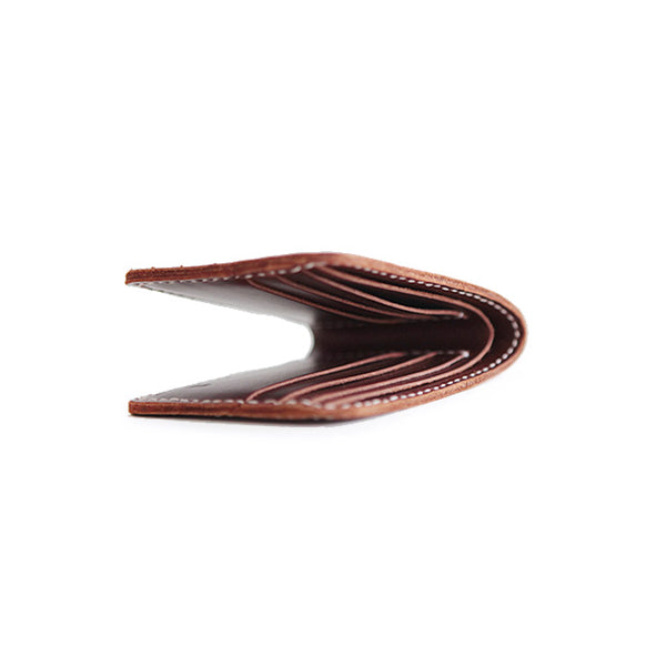 Handmade Leather Short Wallet Card Wallet Purse Accessories Women