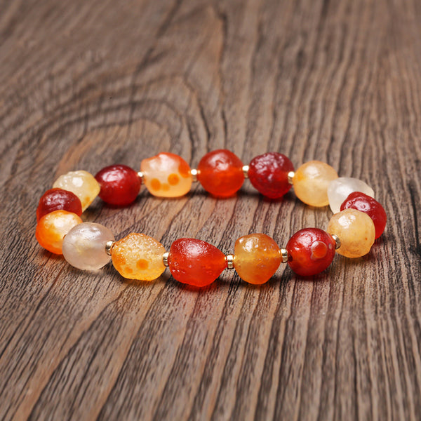 Agate Beaded Bracelets Handmade Jewelry Accessories Gift for Women Men